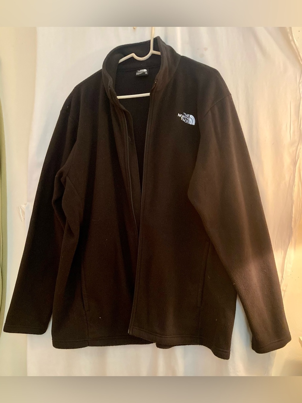 The North Face Men's Black Lightweight Fleece Jacket Size XXL